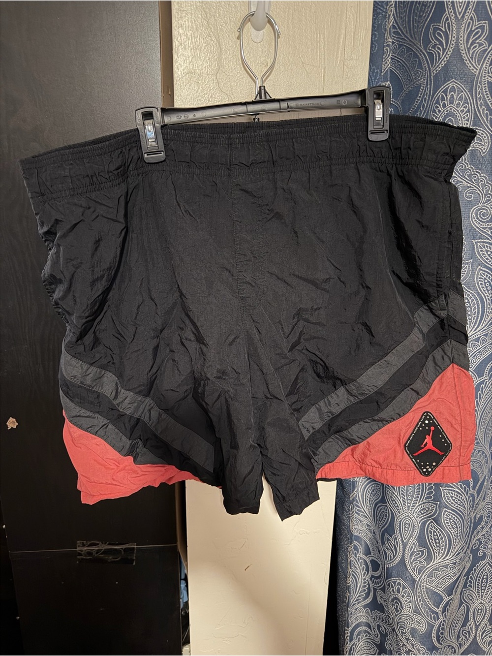 Men's Jordan Brand Black SRT LGC Air Jordan 6 Shorts BV5409-010 Size XXL